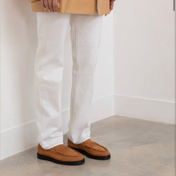 BNWT Dear Frances Joss Loafers (Tan) with original dust bag and box! - Picture 7 of 7